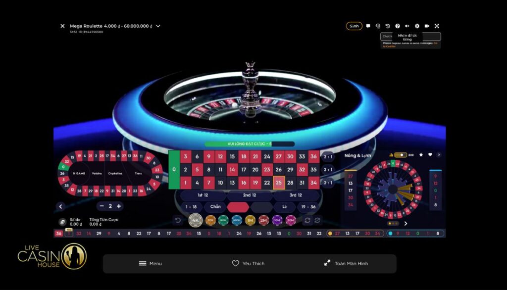 Luật chơi PP Live Mega Roulette