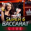 Cược Baccarat Super 6