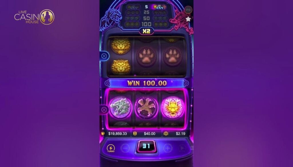 Dragon Tiger Luck tại Live Casino House