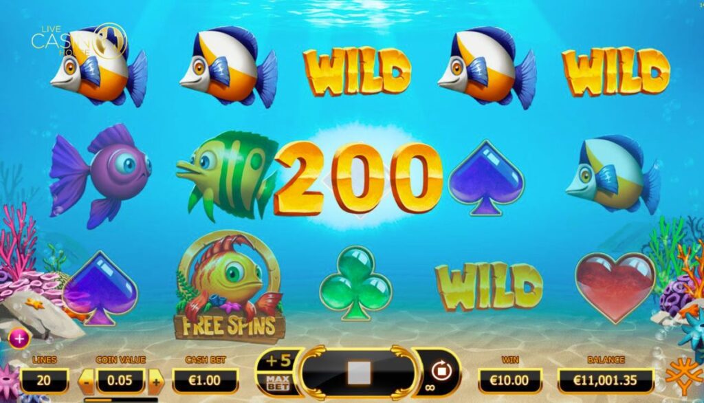 Golden Fish Tank tại Live Casino House