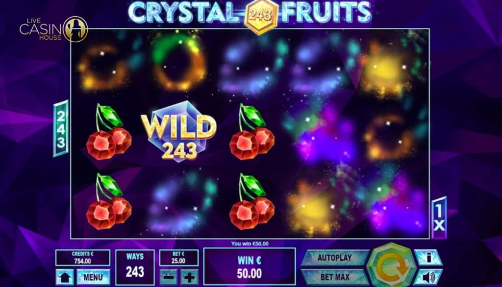 Luật chơi 243 Crystal Fruits Reversed