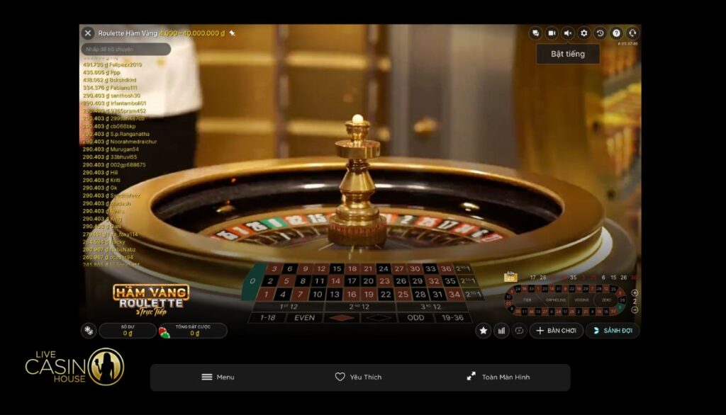 Luật chơi Gold Vault Roulette