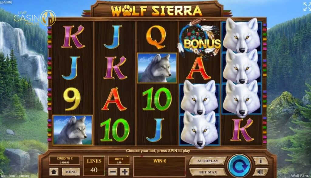 Wolf Sierra tại Live Casino House